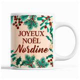 Tasse Noël Nordine Beige - Planetee