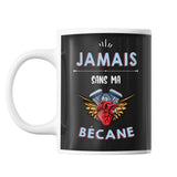 Mug Jamais sans ma bécane - Planetee