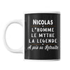 Mug Nicolas départ retraite - Planetee