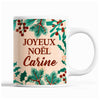 Tasse Noël Carine Beige - Planetee