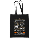 Sac Tote Bag Allemagne Femme Parfaite - Planetee