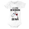 Body bébé La copine de boisson de papi Vin - Planetee