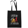 Sac Tote Bag Duathlon Je peux pas Noir - Planetee