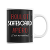 Mug Skateboard C'est ma Routine - Planetee