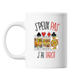 Mug Tarot j'peux pas Blanc - Planetee