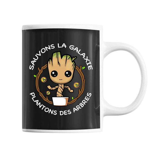 Mug Sauvons la Galaxy plantons des Arbres - Planetee