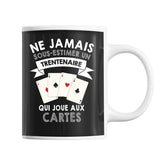 Mug Homme carte trentenaire - Planetee