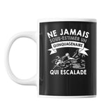 Mug Escalade Quinquagénaire Homme 50 ans - Planetee