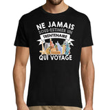 T-shirt Homme voyage trentenaire - Planetee