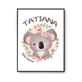 Affiche Tatiana Bébé d'amour Koala - Planetee