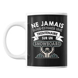 Mug femme snowboard trentenaire - Planetee
