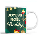 Tasse Noël Freddy Vert - Planetee