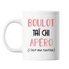 Mug Tai Chi C'est ma Routine Blanc - Planetee