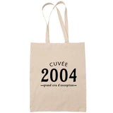 Sac Tote Bag Cuvée 2004 beige - Planetee