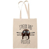 Sac Tote Bag J'peux pas Aviation pilote beige - Planetee