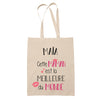 Tote Bag Maïa Meilleure Maman - Planetee