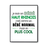 Affiche fier d'être Haut Rhinois - Planetee