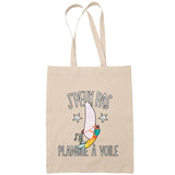 Sac Tote Bag J'peux pas Planche à Voile beige - Planetee