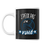Mug Voile j'peux pas Noir - Planetee