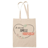Tote Bag Jumelle Irremplaçable - Planetee