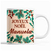 Tasse Noël Manuela Beige - Planetee