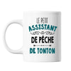 Mug Le Petit Assistante de Pêche de Tonton - Planetee