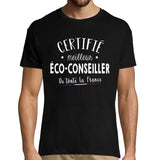 T-shirt Homme Eco-conseiller Meilleur de France - Planetee