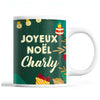 Tasse Noël Charly Vert - Planetee