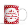 Tasse Noël Marie-Jeanne Rouge - Planetee
