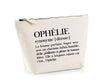 Trousse Ophelie Définition - Planetee