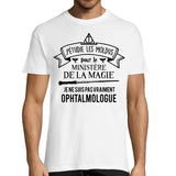 T-shirt homme Ophtalmologue Ministère de la Magie - Planetee