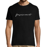 T-shirt Homme Noir - Fascinant - Planetee