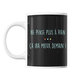 Mug  Ça ira mieux Demain | Rap Français - Planetee