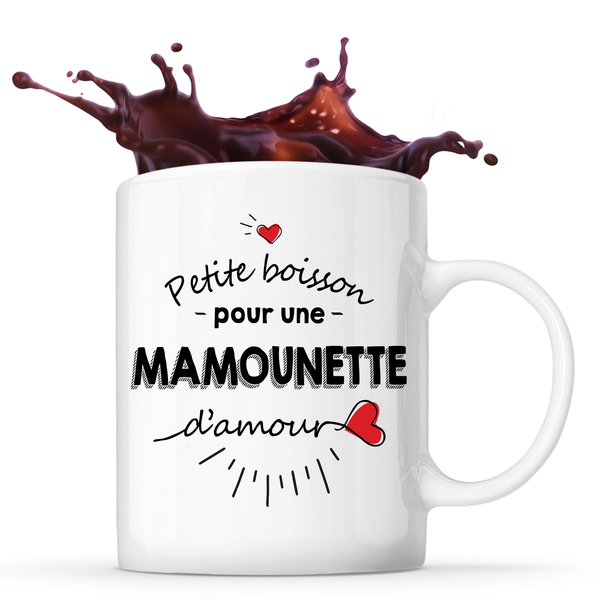 Mug Petite Boisson d'une Mamounette d'amour - Planetee