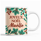 Tasse Noël Maëlle Beige - Planetee