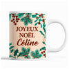 Tasse Noël Céline Beige - Planetee