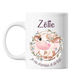 Mug Zélie Amour et Biberon de Lait Vache - Planetee