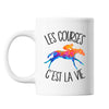 Mug Courses hippiques c'est la vie Chevaux - Planetee