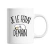 Mug Mouton Je le ferai demain - Planetee