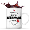 Tasse Petit Mug d'un Intérimaire adoré - Planetee