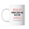 Mug Fabriquer des Bijoux C'est ma Routine Blanc - Planetee