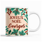 Tasse Noël Georges Beige - Planetee