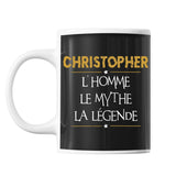 Mug Christopher Prénom Mythe Légende - Planetee