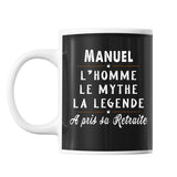 Mug Manuel départ retraite - Planetee