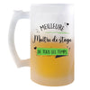 Chope de bière Meilleure Maitre de stage de tous les temps - Planetee