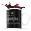 Mug Alexis Définition Perfection - Planetee