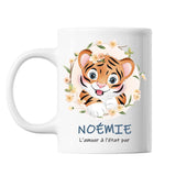 Mug Noémie Amour Pur Tigre - Planetee