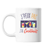 Mug Cocktails j'peux pas Blanc - Planetee