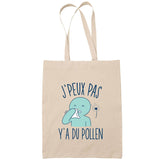 Sac Tote Bag J'peux pas Pollen beige - Planetee