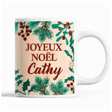 Tasse Noël Cathy Beige - Planetee